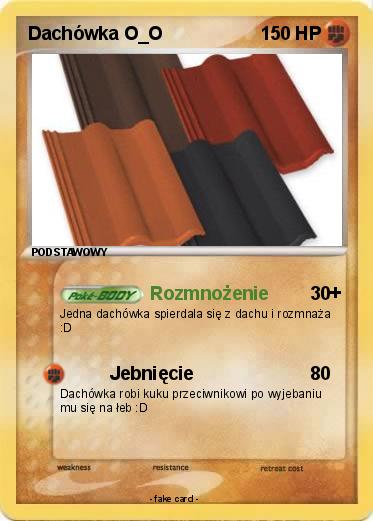 Pokemon Dachówka O_O