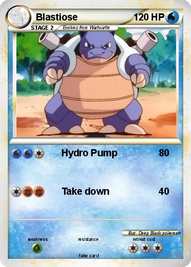 Pokemon Blastiose