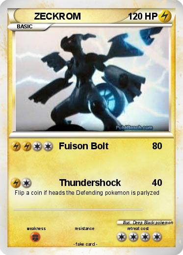 Pokemon ZECKROM