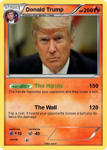 Pokemon Donald Trump