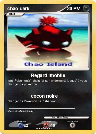 Pokemon chao dark