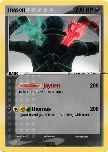 Pokemon mason