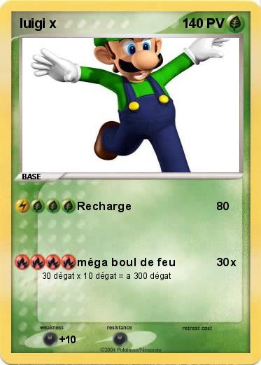 Pokemon luigi x