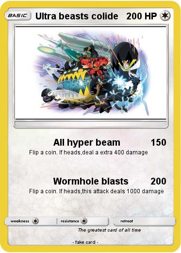 Pokemon Ultra beasts colide