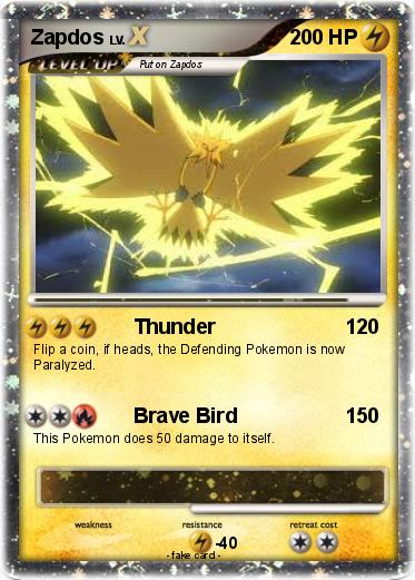 Pokemon Zapdos