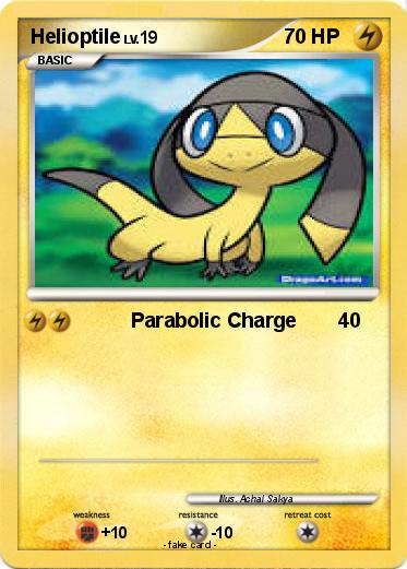 Pokemon Helioptile