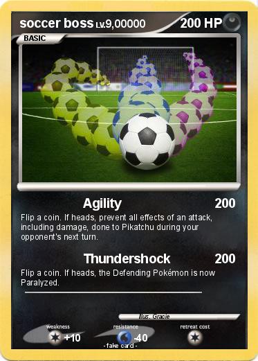 Pokemon soccer boss