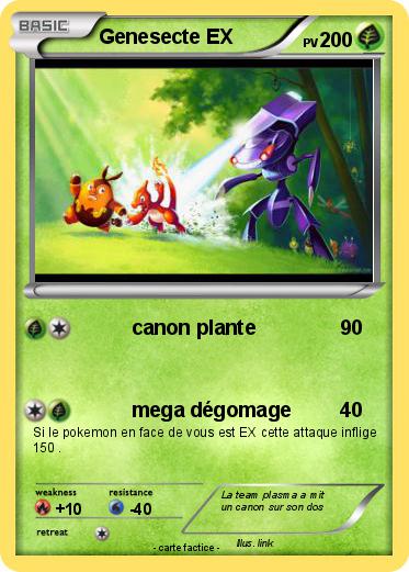 Pokemon Genesecte EX