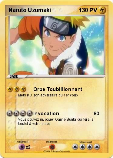 Pokemon Naruto Uzumaki