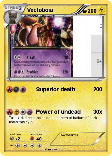 Pokemon Vectoboia