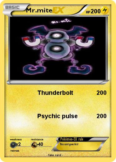 Pokemon Mr.mite