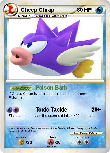 Pokemon Cheep Chrap