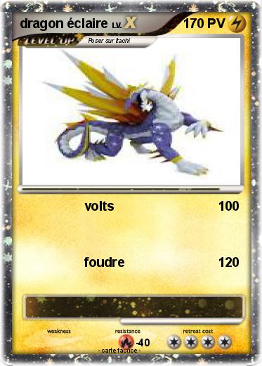 Pokemon dragon éclaire