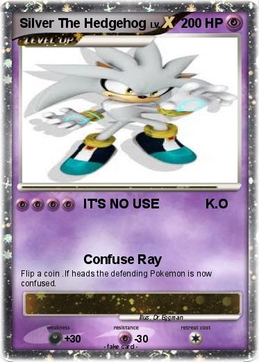 Pokemon Silver The Hedgehog