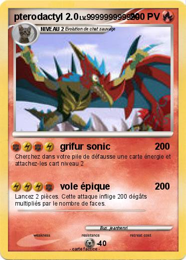 Pokemon pterodactyl 2.0