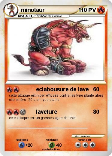 Pokemon minotaur