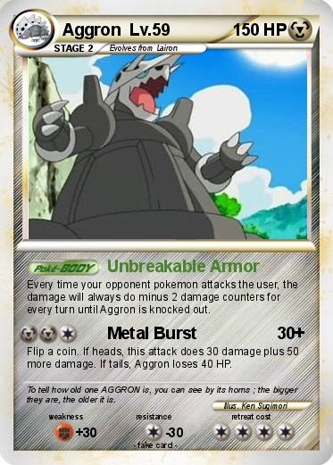 Pokemon Aggron  Lv.59