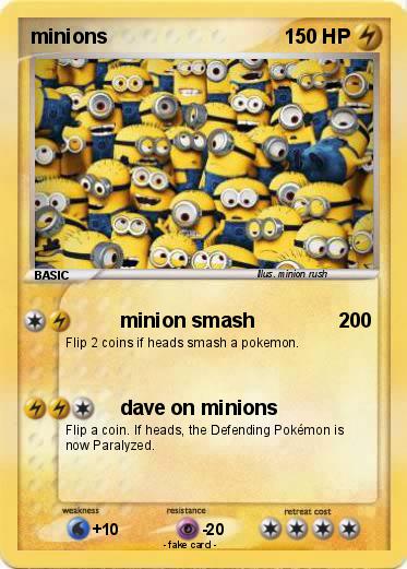Pokemon minions