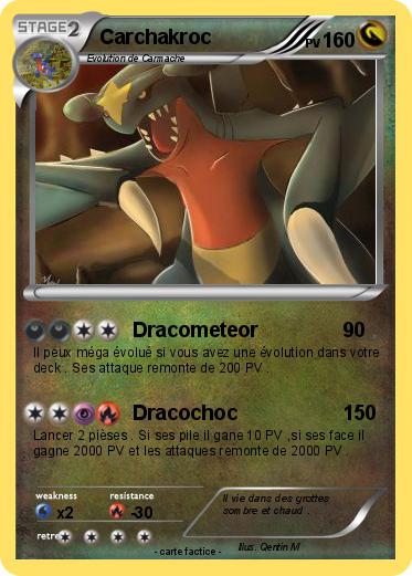 Pokemon Carchakroc