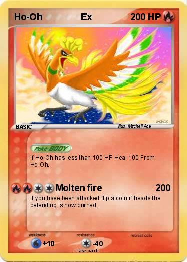 Pokemon Ho-Oh               Ex