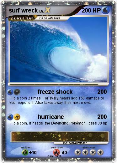Pokemon surf wreck