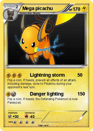 Pokemon Mega picachu