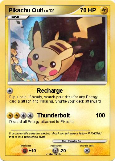 Pokemon Pikachu Out!