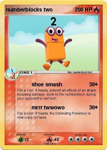 Pokemon numberblocks two