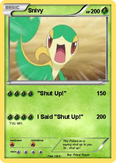 Pokemon Snivy