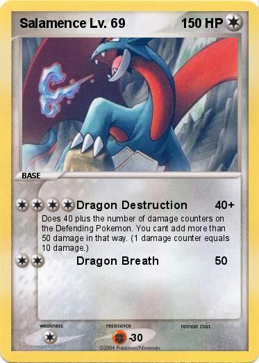Pokemon Salamence Lv. 69