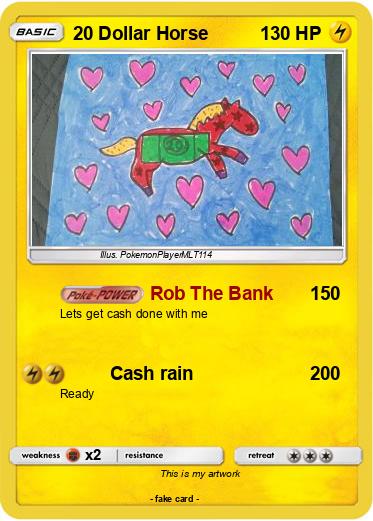 Pokemon 20 Dollar Horse