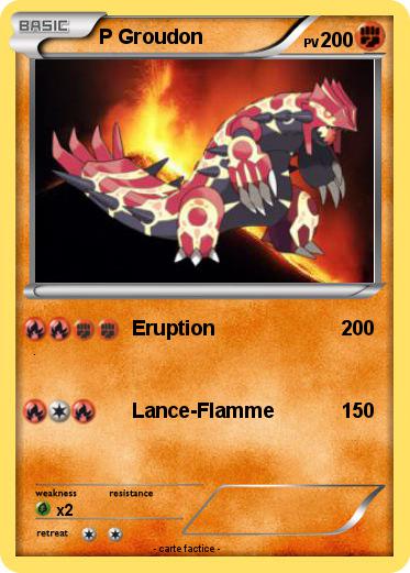 Pokemon P Groudon