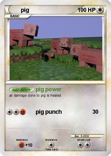 Pokemon pig