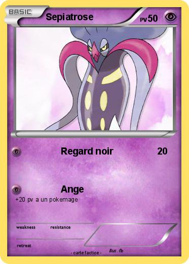 Pokemon Sepiatrose