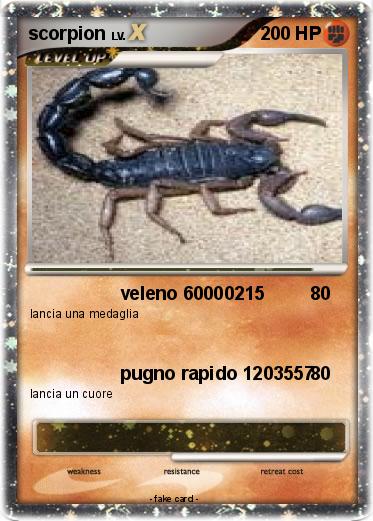 Pokemon scorpion