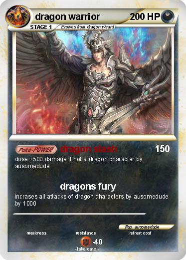 Pokemon dragon warrior