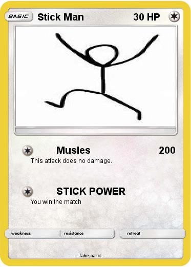 Pokemon Stick Man