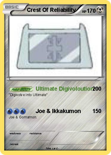 Pokemon Crest Of Reliability
