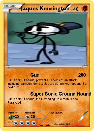 Pokemon Jaques Kensington