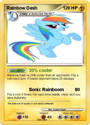 Pokemon Rainbow Dash