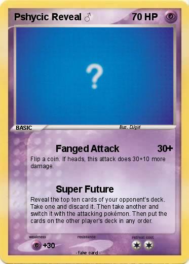 Pokemon Pshycic Reveal ♂