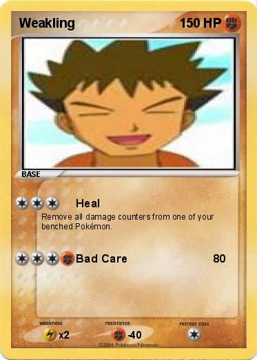 Pokemon Weakling