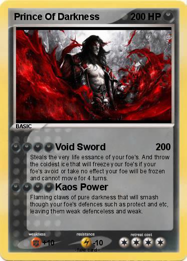Pokemon Prince Of Darkness