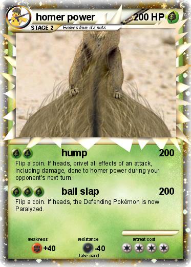 Pokemon homer power