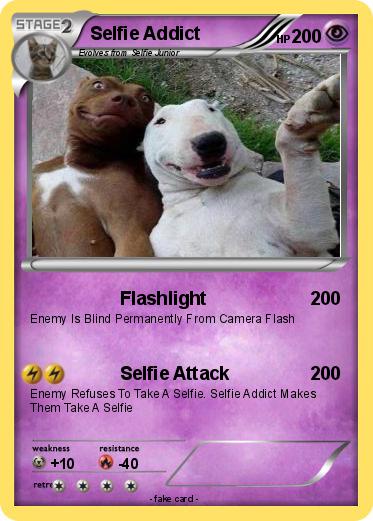 Pokemon Selfie Addict