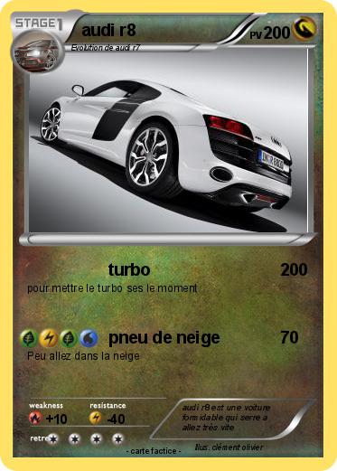 Pokemon audi r8