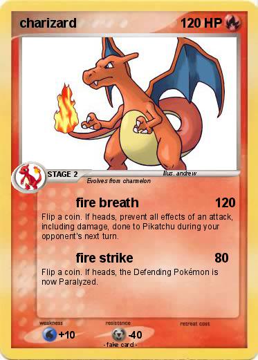 Pokemon charizard