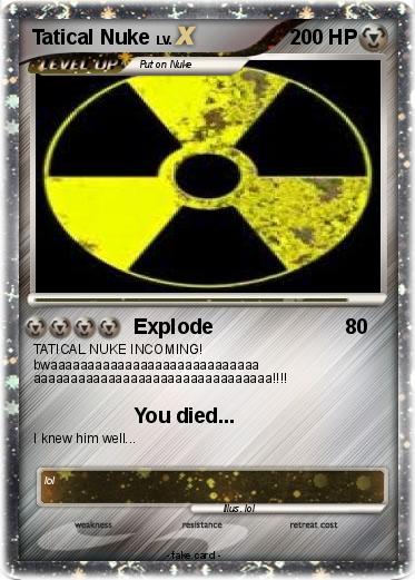 Pokemon Tatical Nuke