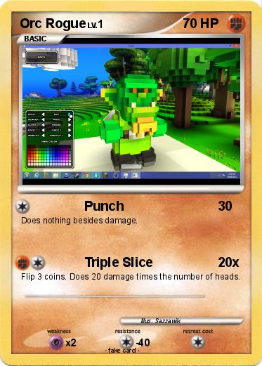 Pokemon Orc Rogue