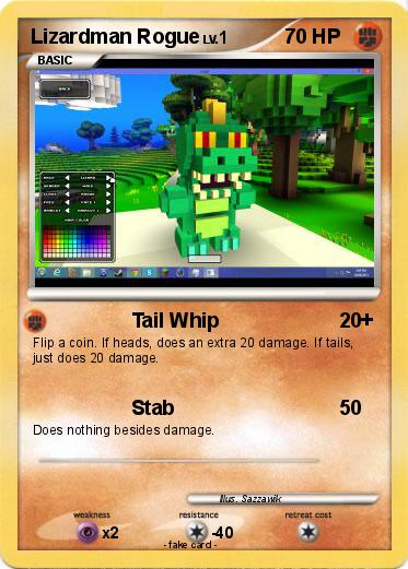 Pokemon Lizardman Rogue